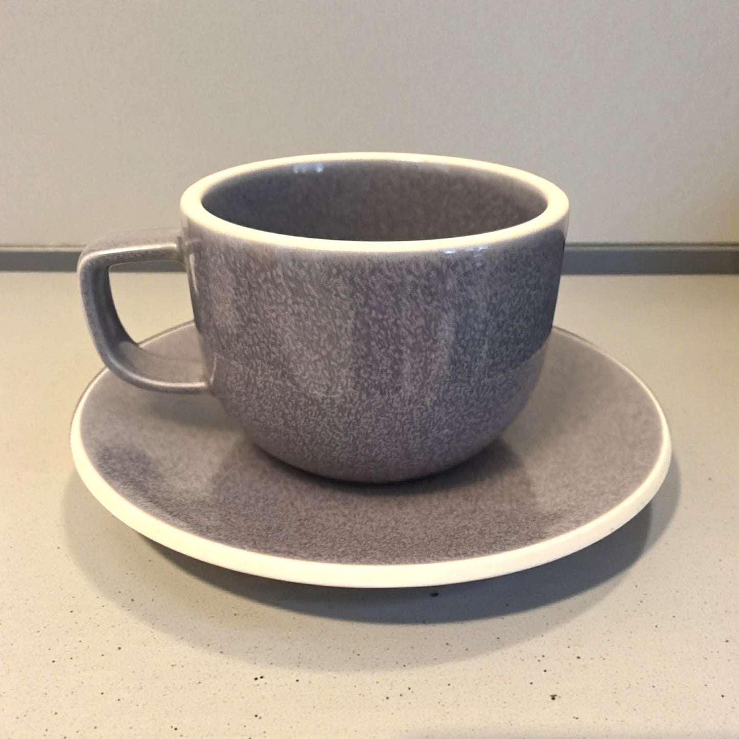 ONLY ONE!!! Vintage MCM Blue Sasaki Japan Cups & Saucers Set of 2