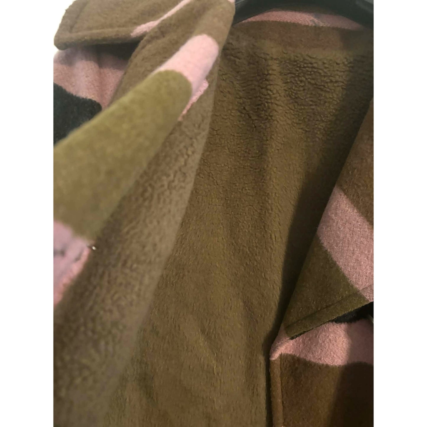 Vintage Betty Rose Striped Wool Coat | Mod 60s–70s Statement