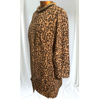 cabi Leopard Print Cotton Stretch Jacket | Curated Classic