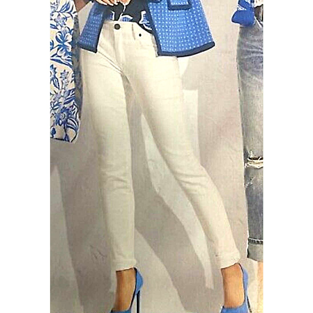 cabi The Skinny White Jean | High-Rise | Curated Classic