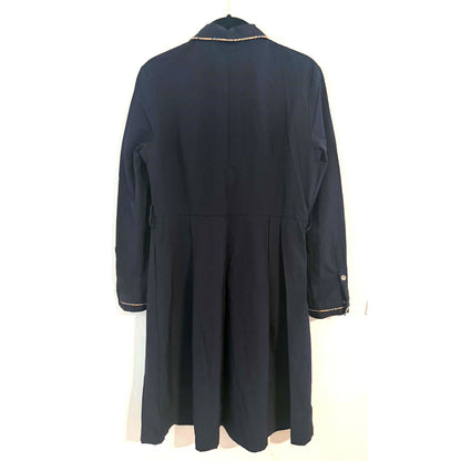 Burberry Burberry London Navy Tailored Shirt Dress XL Runs Small