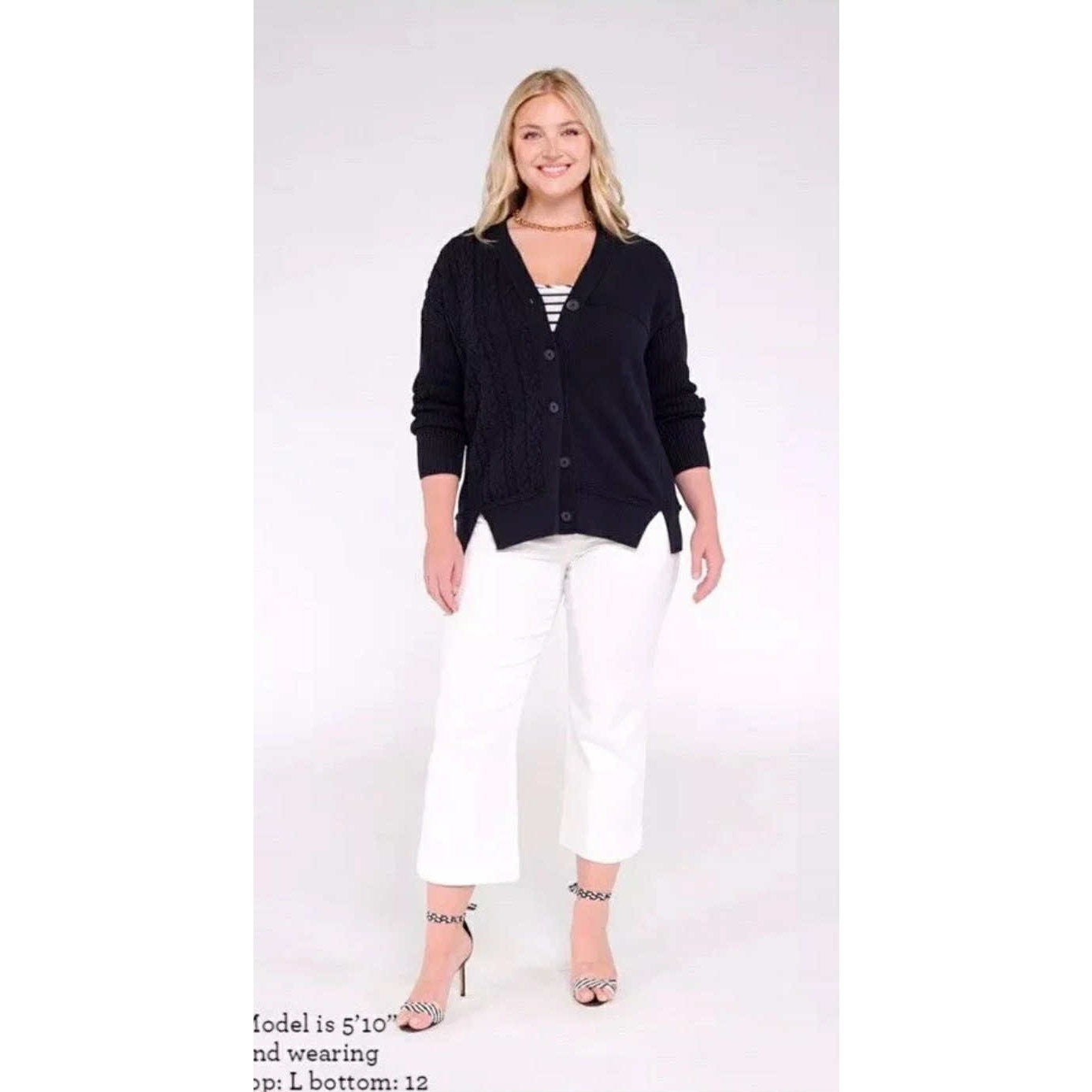 cabi Textbook Navy Pocket Cardigan | Curated Classic