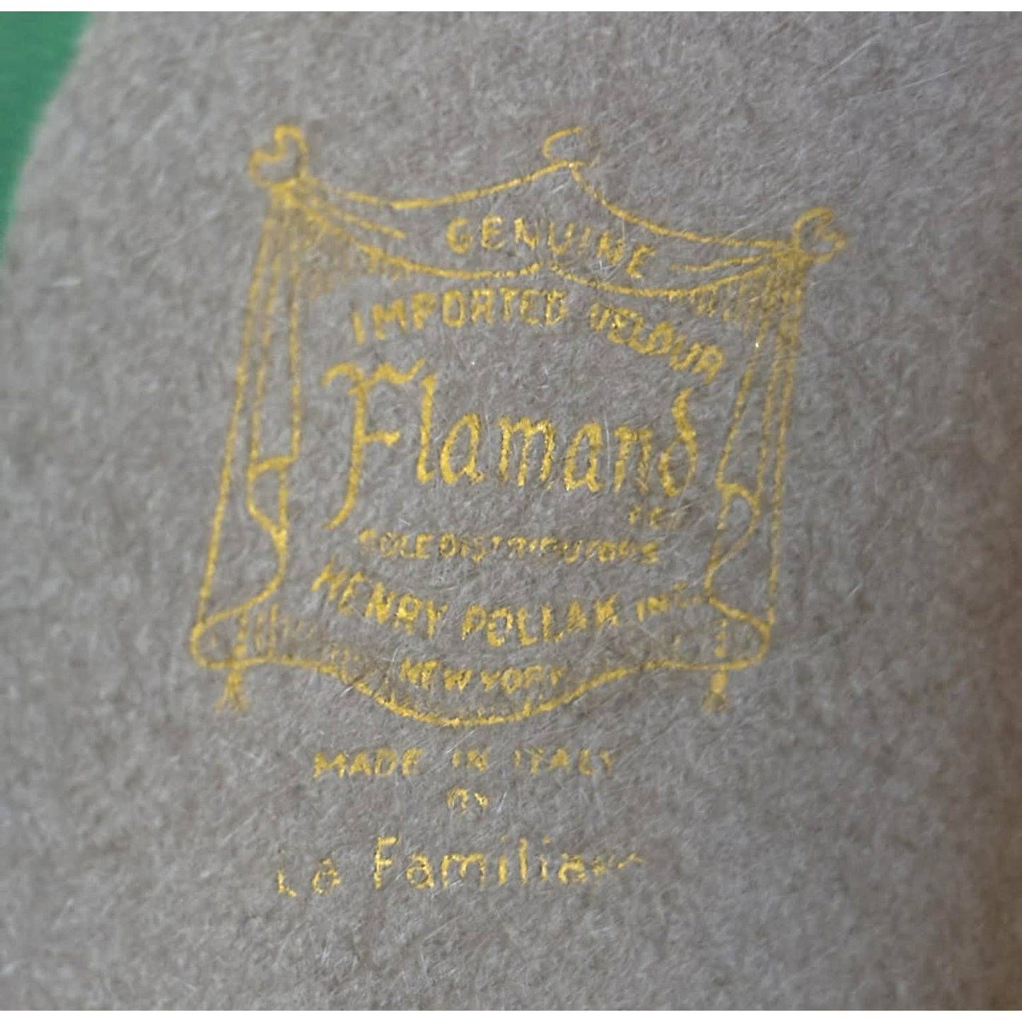 Vintage Italian Beaded Cocktail Hat by Lou Johnson