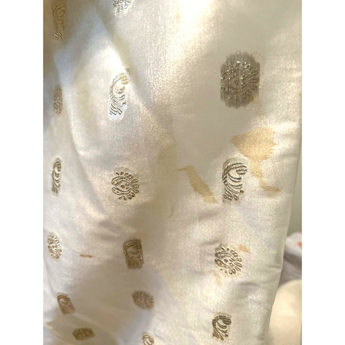 Vintage 1970s Gold Metallic Caftan