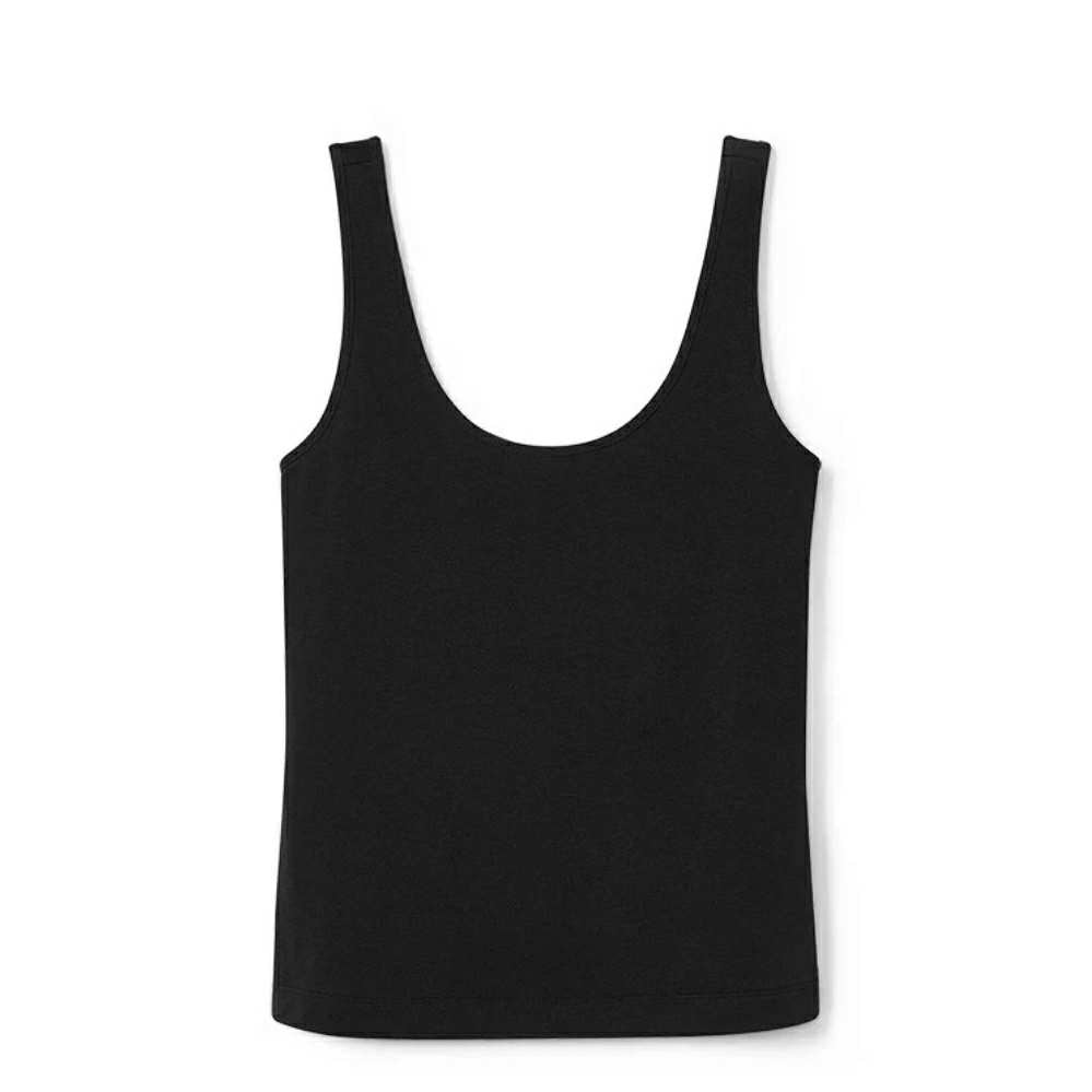cabi Charm Stretch Tank Top | Black | Curated Classic