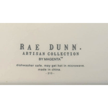 ONLY ONE!!! Rae Dunn BELIEVE Santa Hat Large Christmas Platter