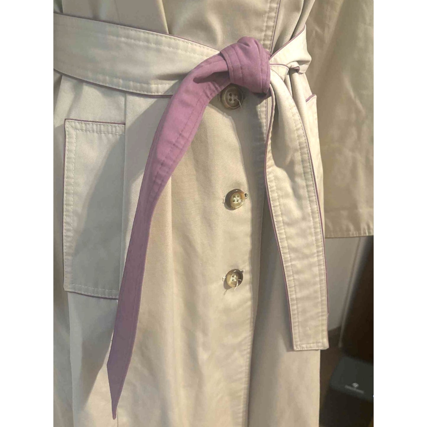 ONLY ONE!!! Vintage Rain Shedder by Ken Merritt Coat 70s/80s Belted Trench Coat