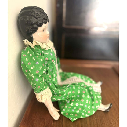 Vintage China Head Doll w/China Arms & Legs