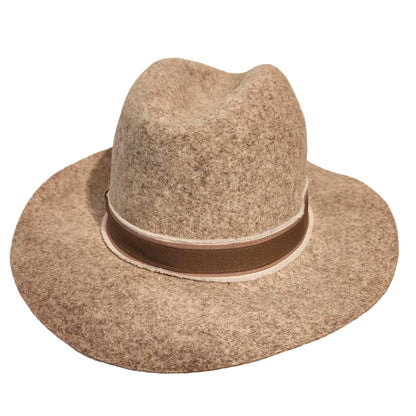 ONLY ONE!!! Hatattack for India Hicks 100% Wool Soft Brown Hat