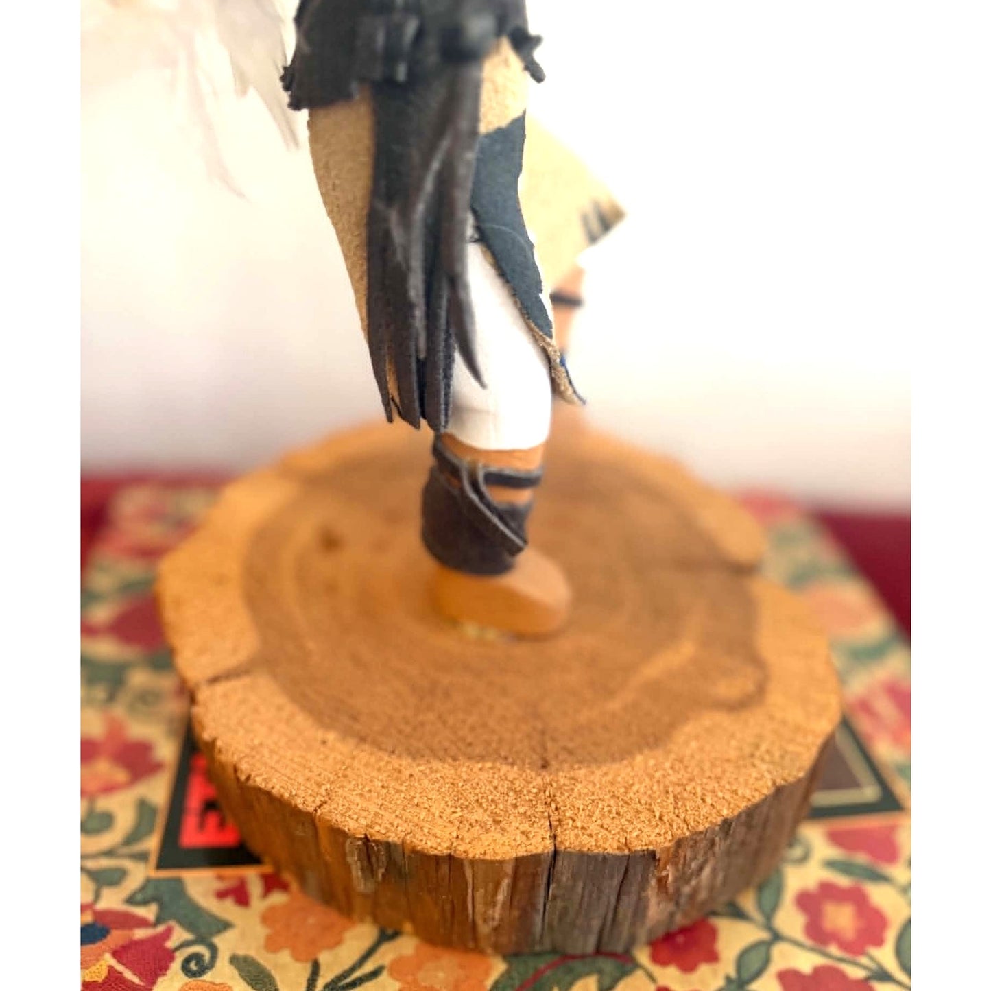 Vintage Signed Kachina Doll | Hand Carved Southwestern Folk Art Sculpture