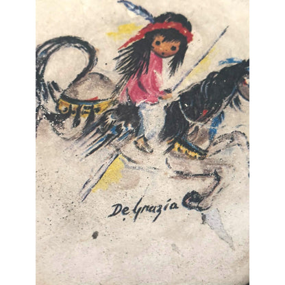 DeGrazia Native American Stone Coasters – Set of 4