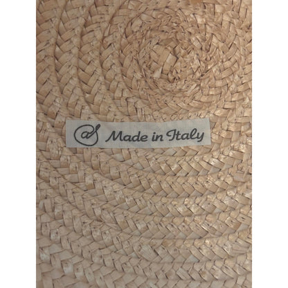 Vintage Betmar Italian Straw Wide-Brim Sun Hat