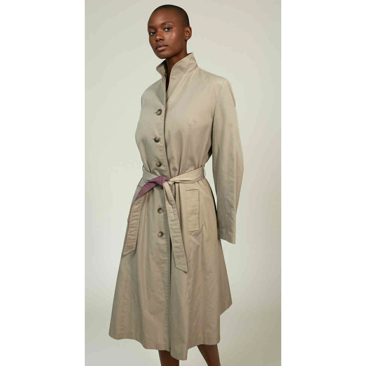 ONLY ONE!!! Vintage Rain Shedder by Ken Merritt Coat 70s/80s Belted Trench Coat