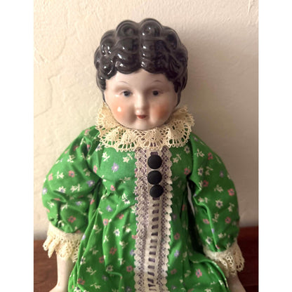 Vintage China Head Doll w/China Arms & Legs