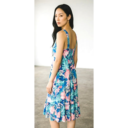 Tommy Bahama Tropical Floral Dress M