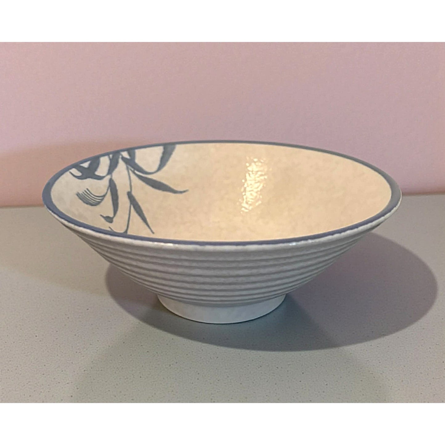 Vintage Japanese Stoneware Bowls Set of 5