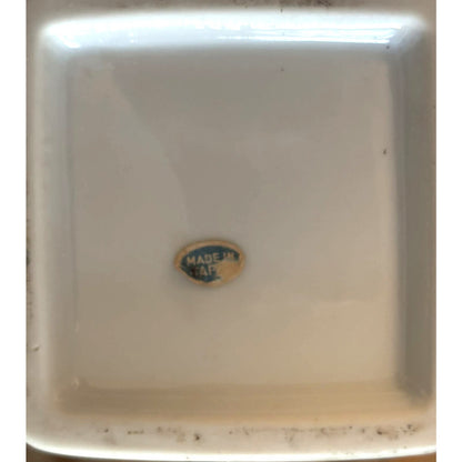 Vintage Japanese Scenic Landscape Ceramic Vase