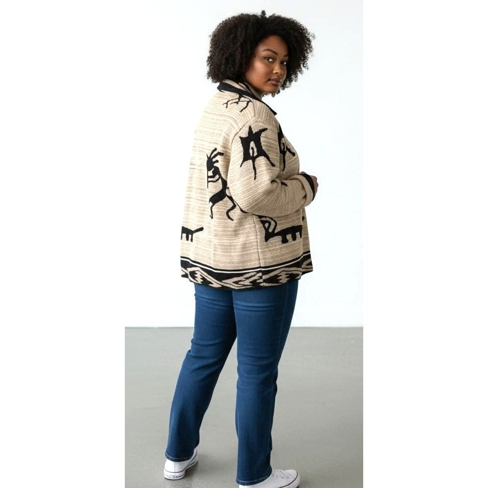 Vintage Painted Pony Kokopelli Southwestern Jacket XL XXL