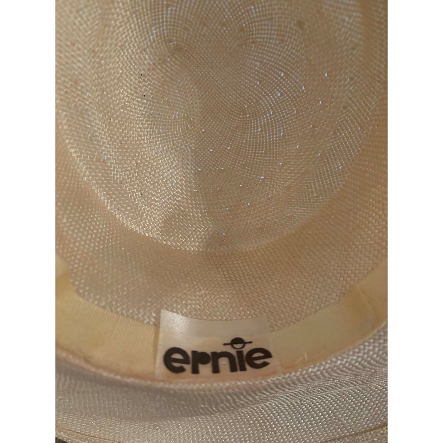 ONLY ONE!!! Vintage 1950s Epnie Wide Brim Straw Hat