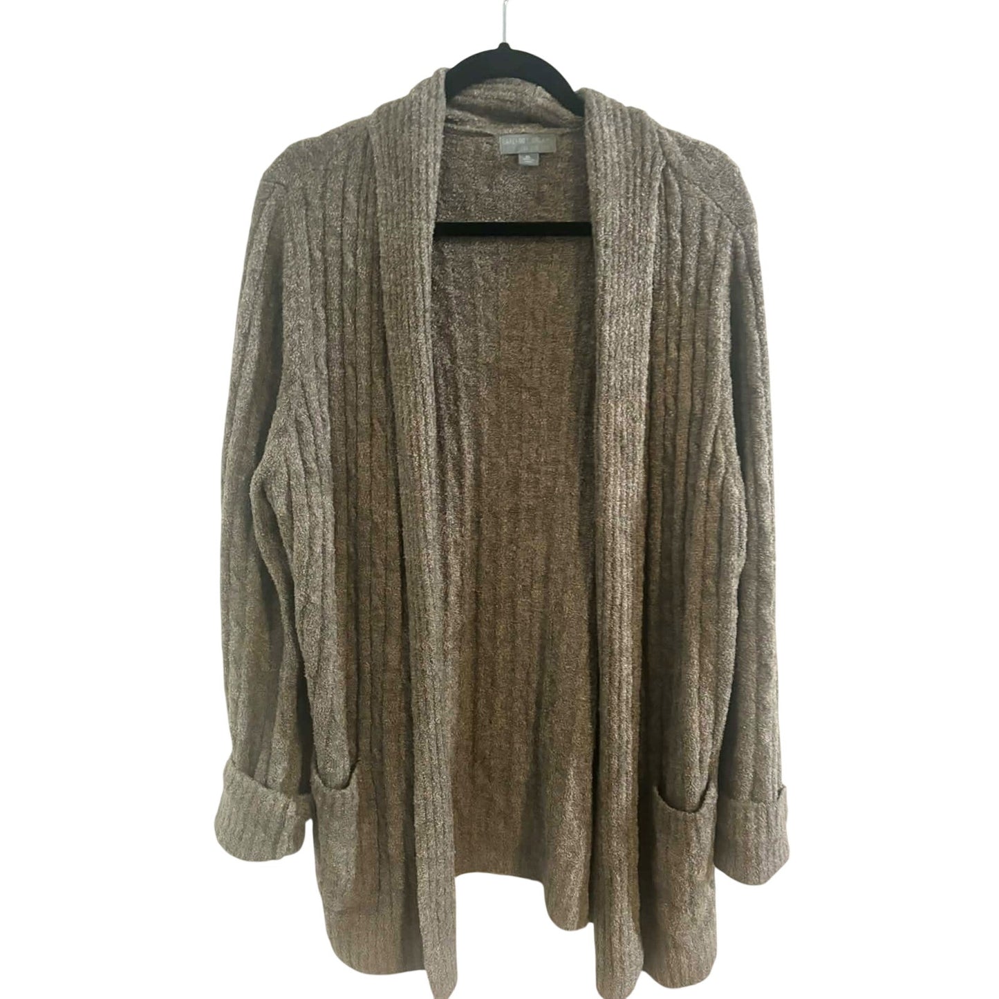 Barefoot Dreams CozyChic Lite Open-Front Cardigan – XL