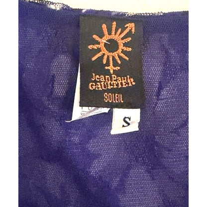 Vintage Jean Paul Gaultier Soleil Mesh Dress Size S