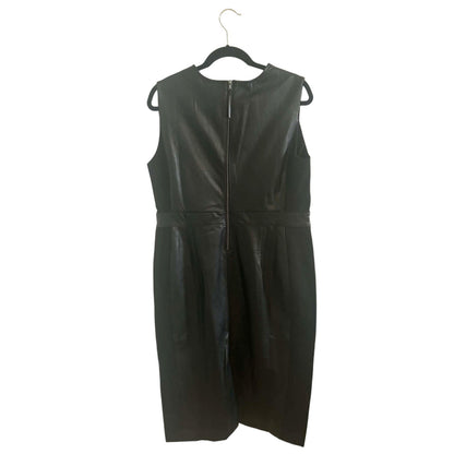 Spanx Leather-Like Combo Sheath Dress Size XL