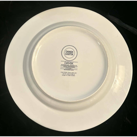 Modern White Stoneware Serving Platter | Dansk Aartík