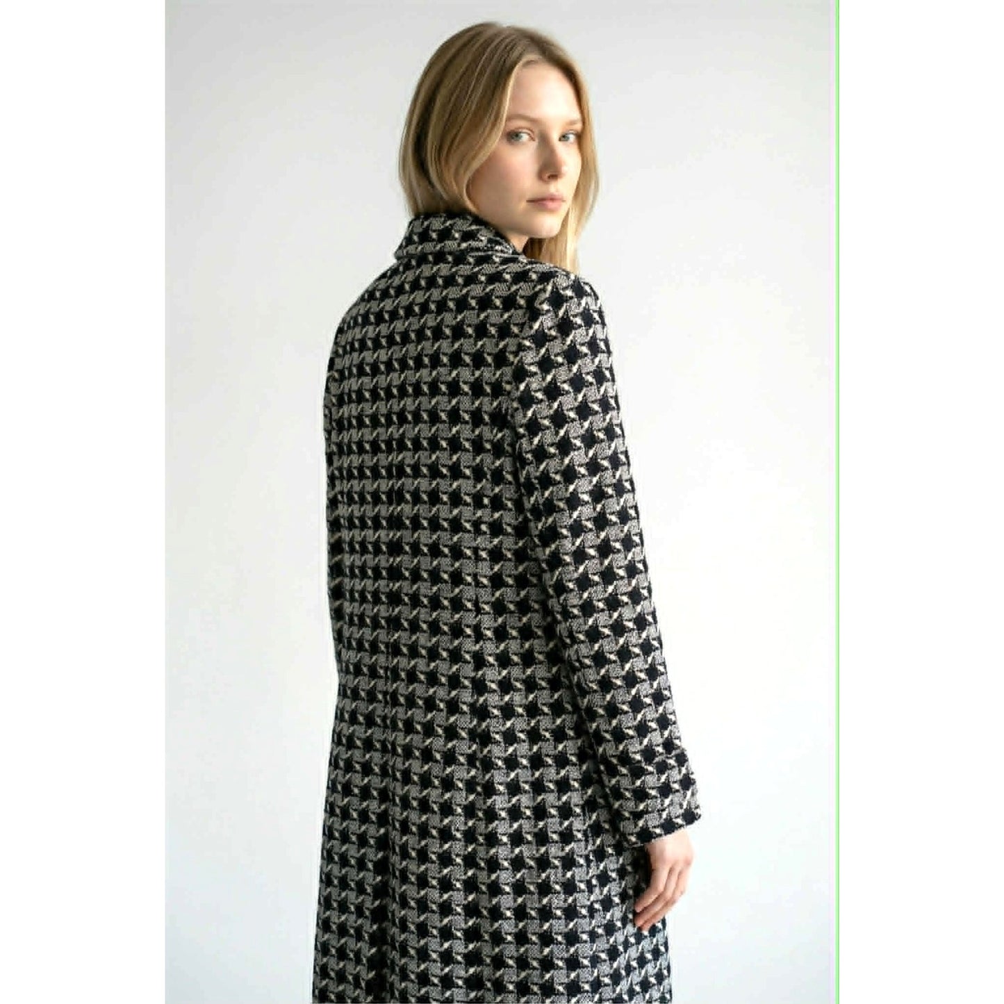 St John Collection Santana Knit Houndstooth Jacket