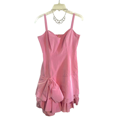 Bain de Nuit Paris “Rivka” Pink Flapper-Inspired Cocktail Dress