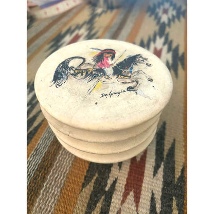 DeGrazia Native American Stone Coasters – Set of 4