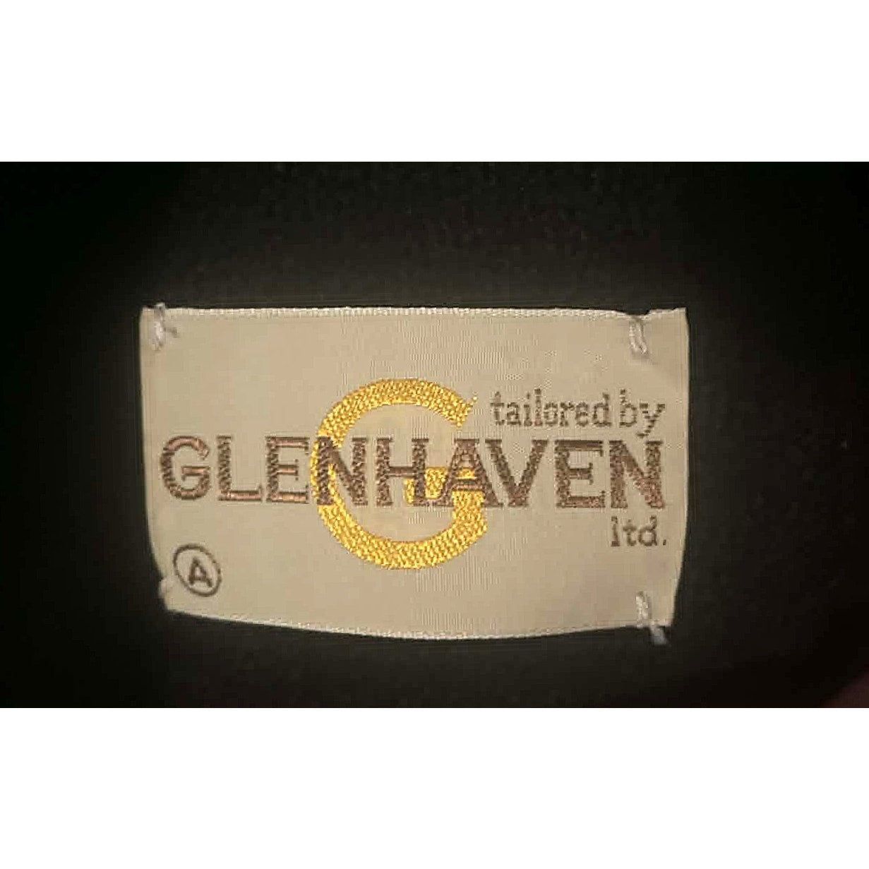 ONLY ONE!!! Vintage 1960s Glenhaven Ltd Black Wool Skirt Suit ~ Size S/M