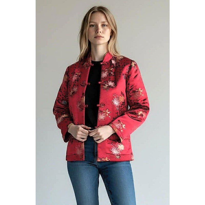 Vintage Reversible Silk Chinese Jacket