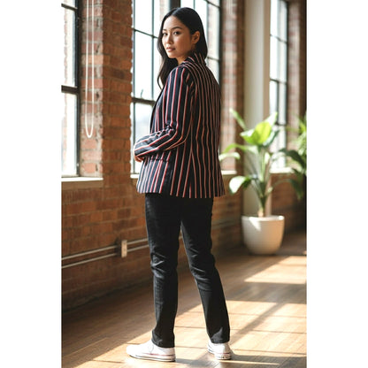 Forever 21 Plus Bold Stripe Blazer | Size 2X