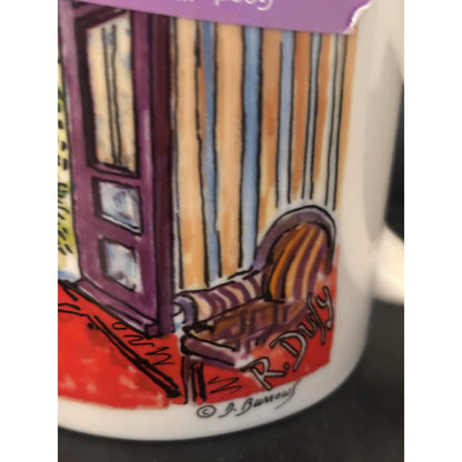 Vintage Chaleur Masters Collection Art Mug by D. Burrows