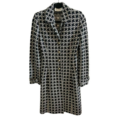 St John Collection Santana Knit Houndstooth Jacket