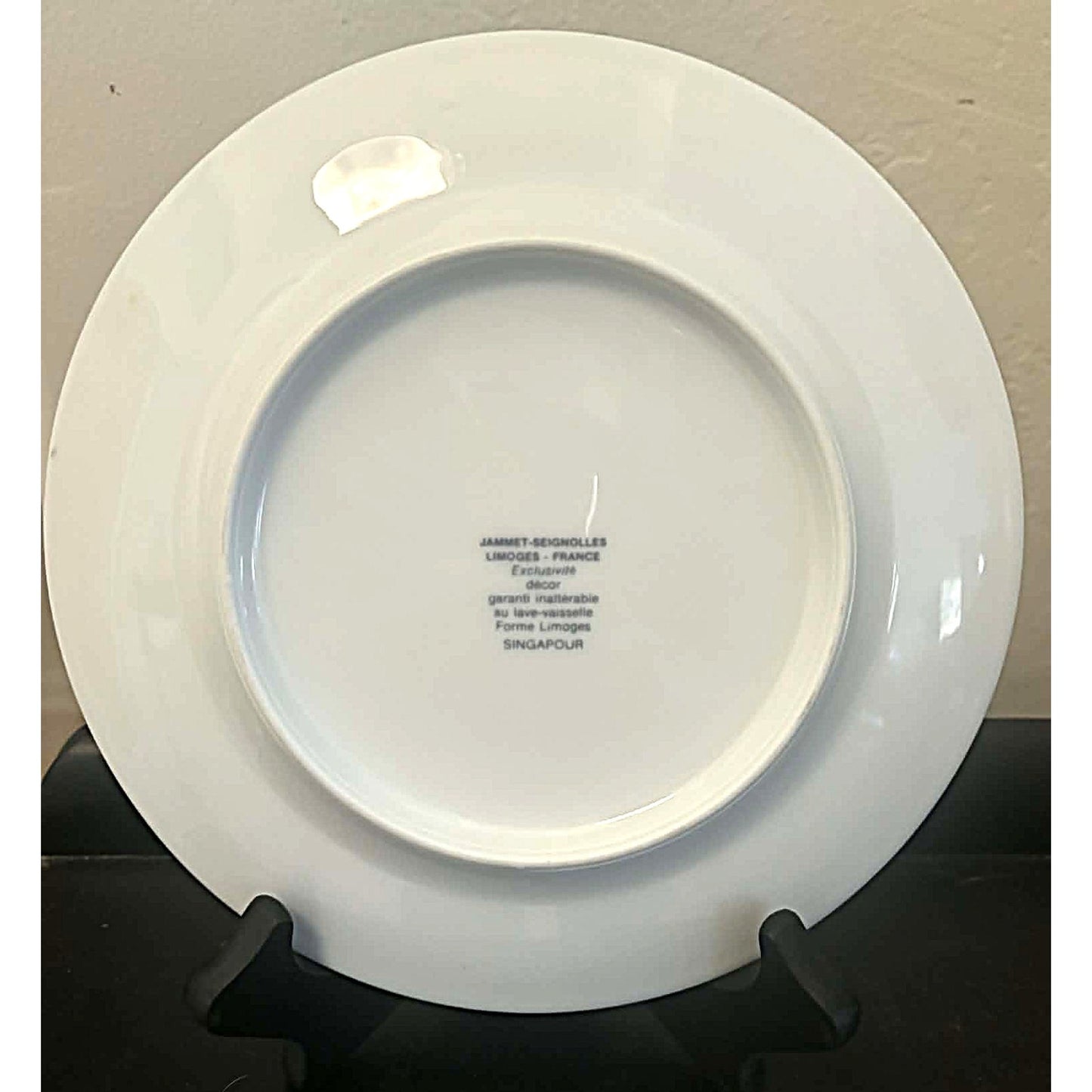 Limoges France “Singapour” Floral Porcelain Plate | 7.5”