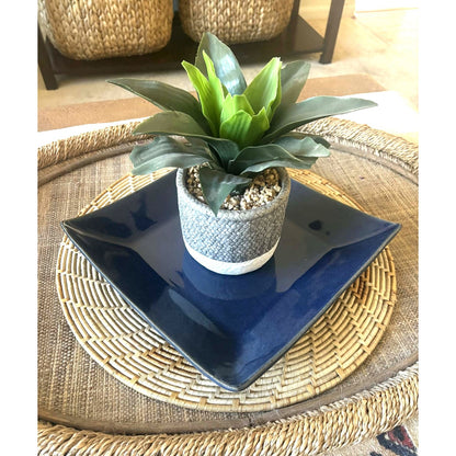 Williams Sonoma Navy Square Serving Platter – New with Tag