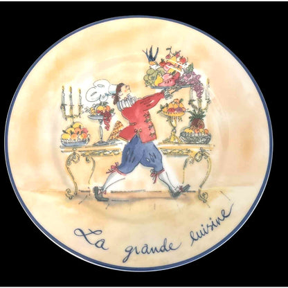 ONLY ONE SET!!! Vintage Set 6 Williams-Sonoma L’Art de la Grande Cuisine Salad Plates