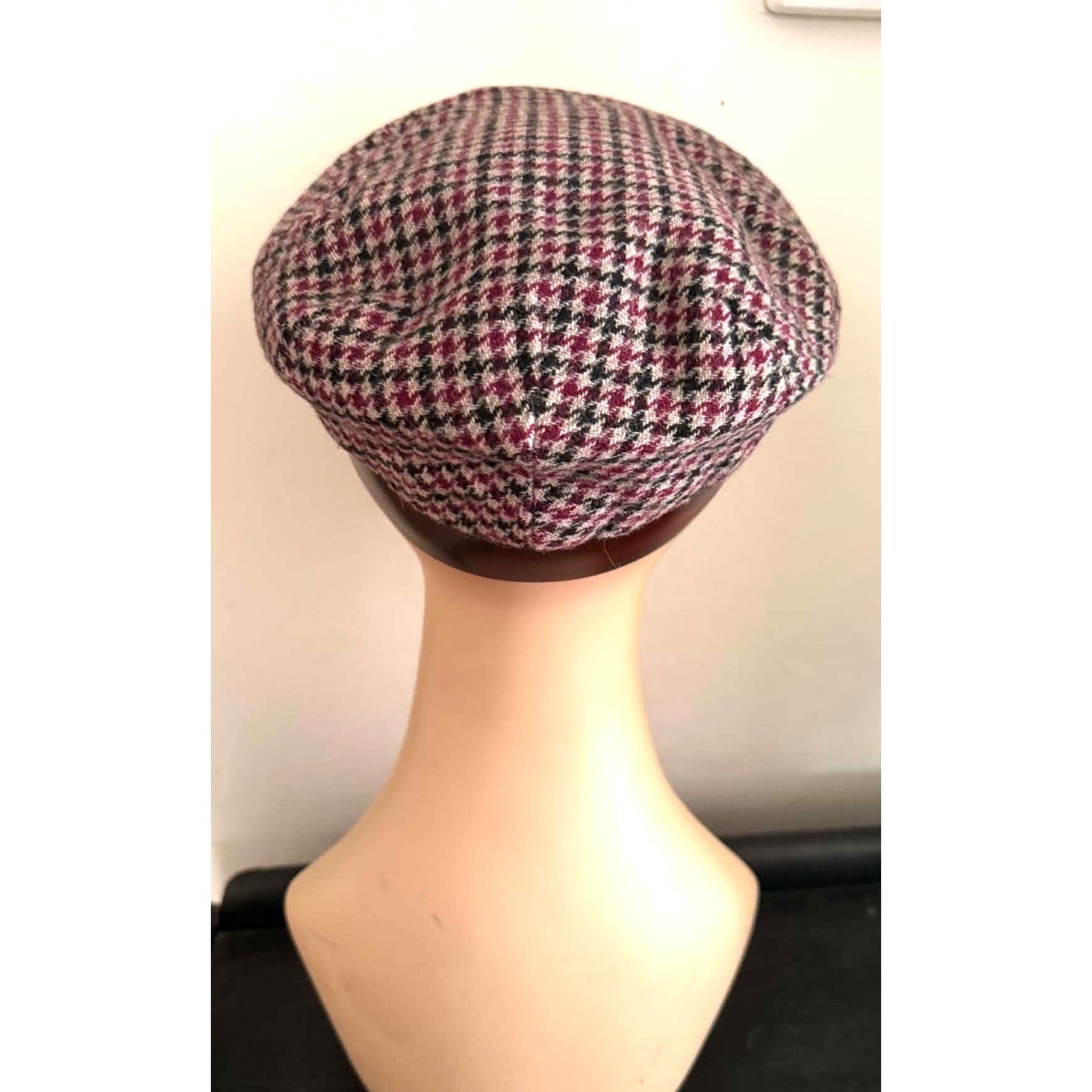 Vintage Connemara Irish Wool Newsboy Flat Cap Made in Ireland