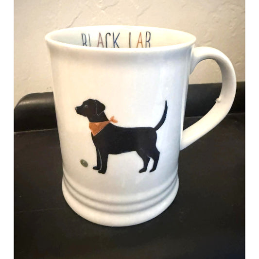 Black Labrador Dog Coffee Mug