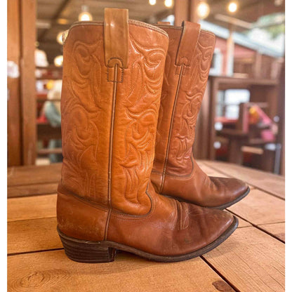 ONLY ONE PAIR!!! Vintage Texas Cowboy Boots Men’s 9.5D - Made in USA