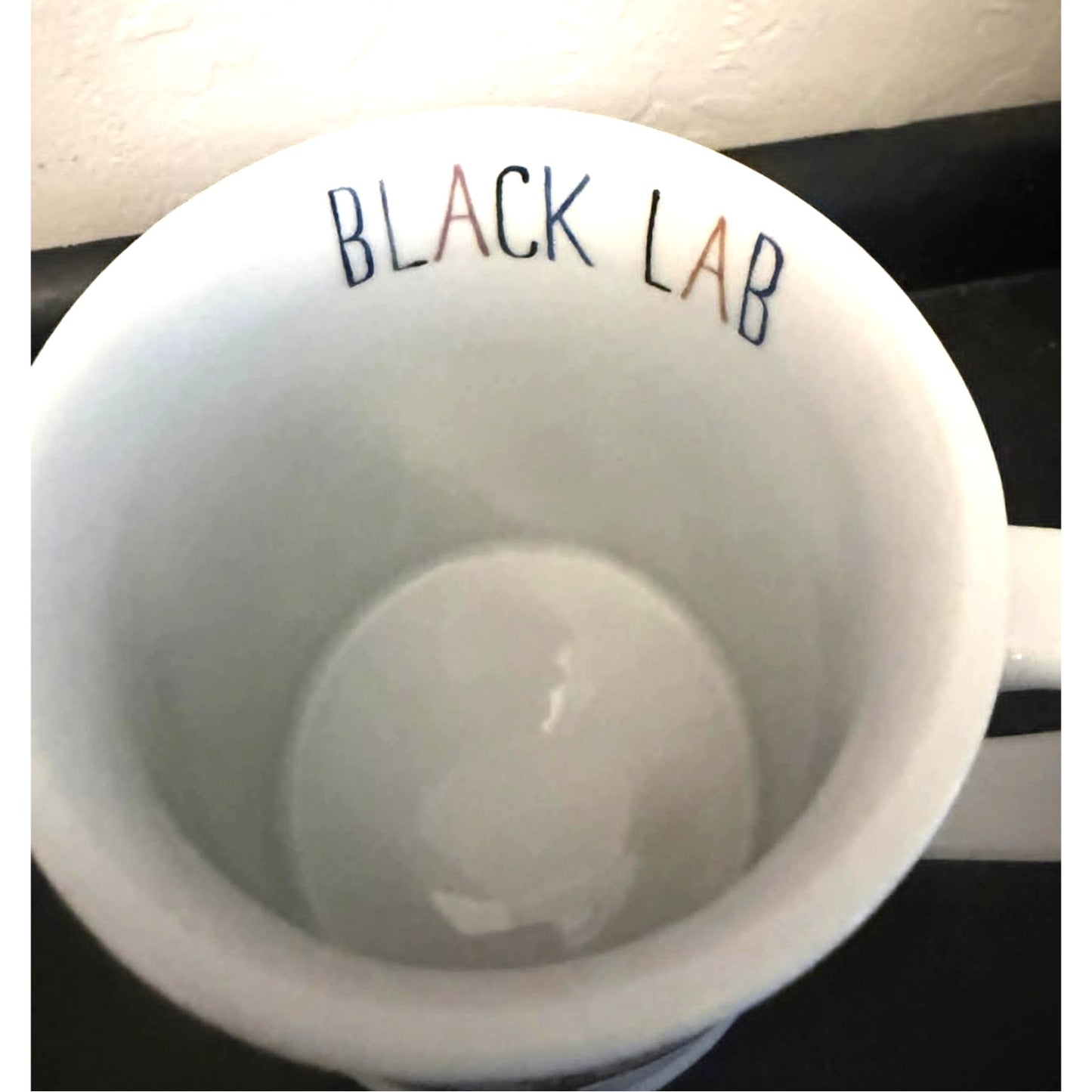 Black Labrador Dog Coffee Mug