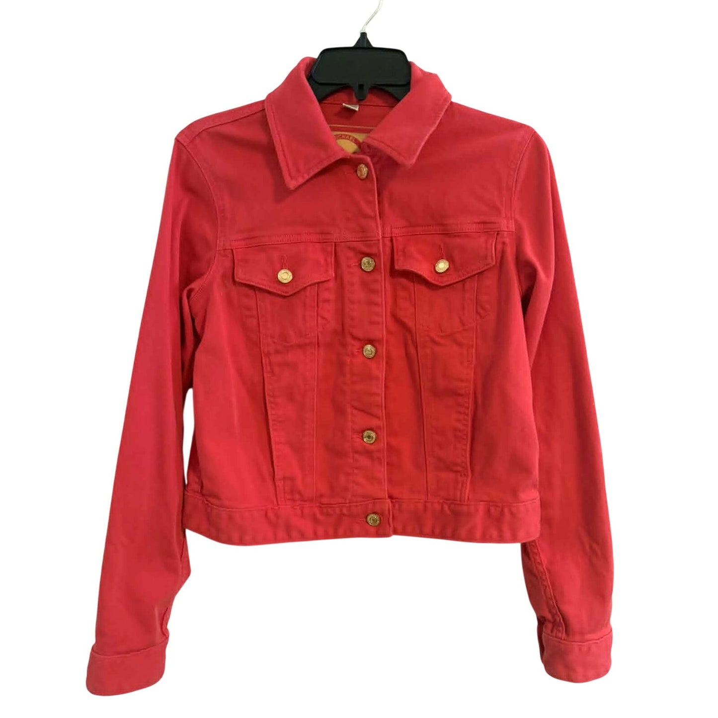 Michael Michael Kors Cropped Denim Jacket Size M
