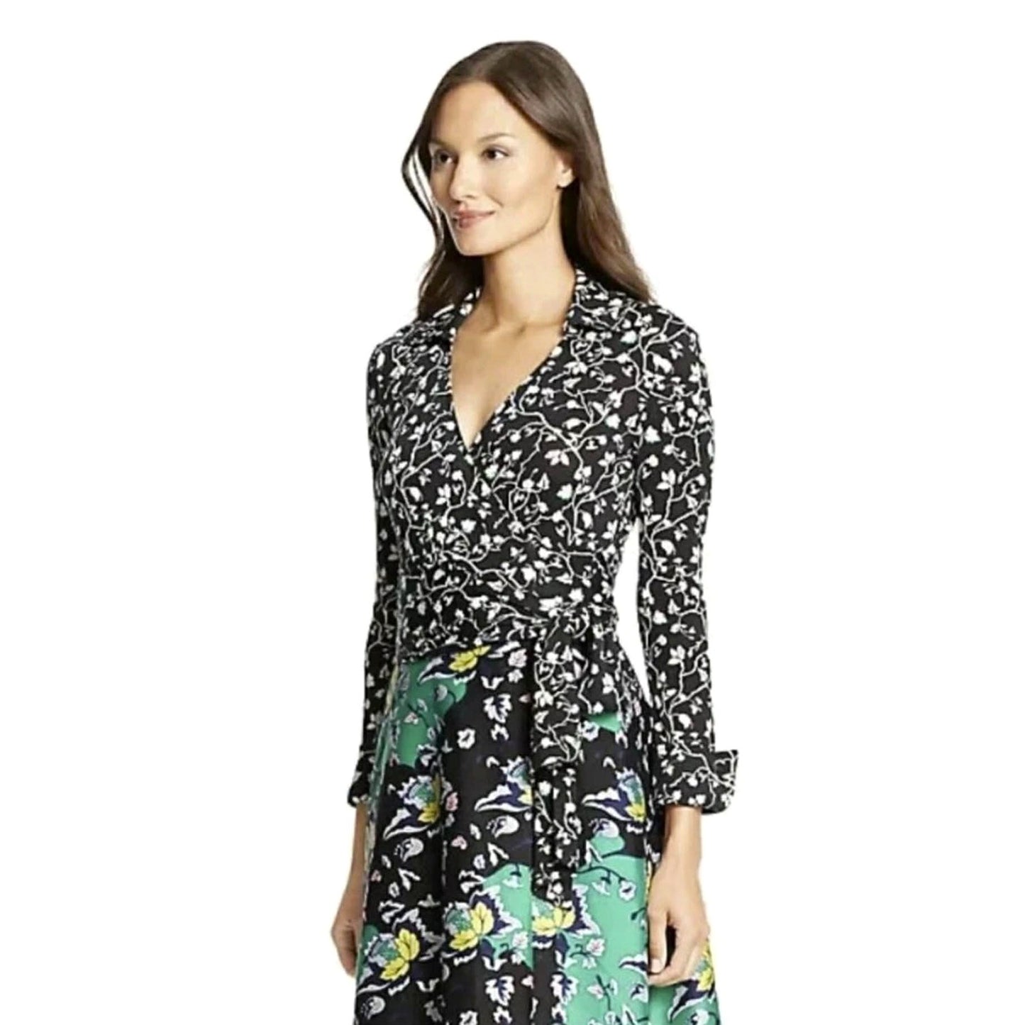 DVF Diane Von Furstenberg Amelianna Wrap Dress Size 2