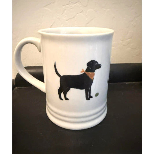 Black Labrador Dog Coffee Mug