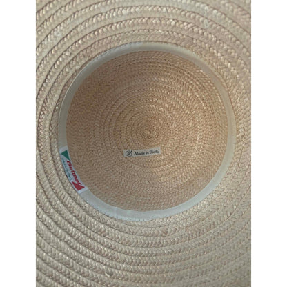 Vintage Betmar Italian Straw Wide-Brim Sun Hat