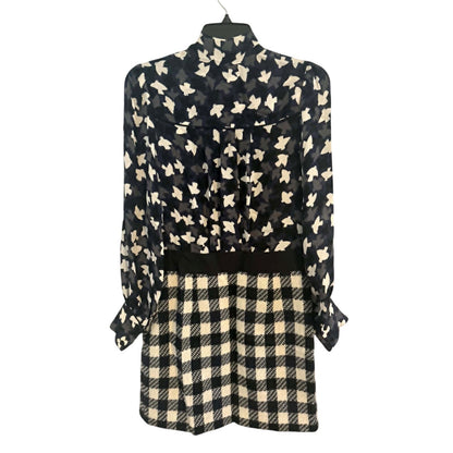 New Milly NY Silk Wool Dress Size 4