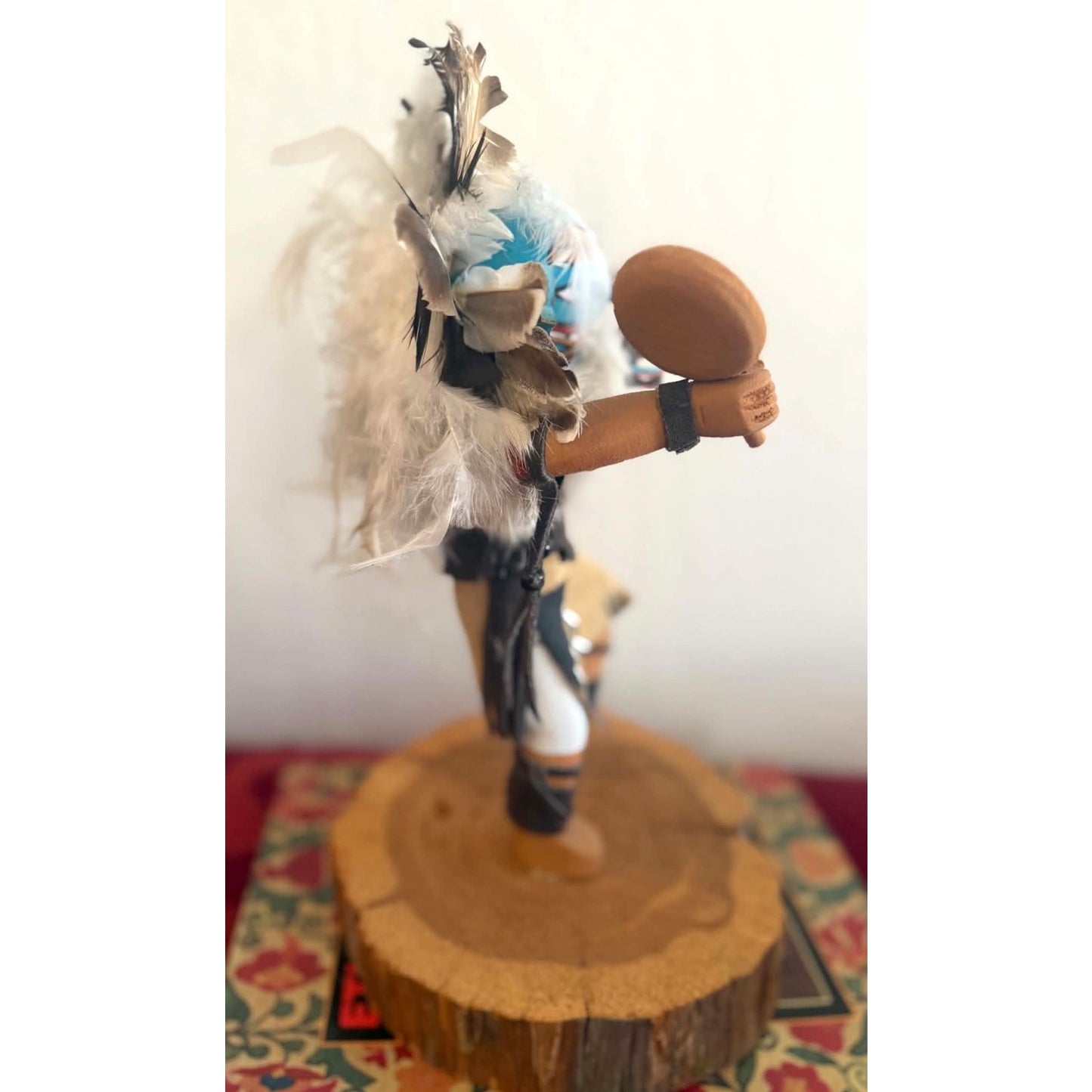 Vintage Signed Kachina Doll | Hand Carved Southwestern Folk Art Sculpture