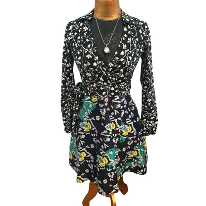 DVF Diane Von Furstenberg Amelianna Wrap Dress Size 2