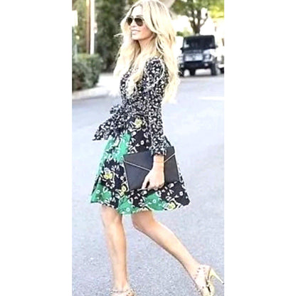 DVF Diane Von Furstenberg Amelianna Wrap Dress Size 2